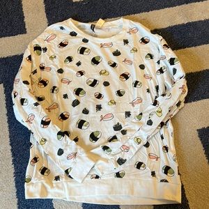 H&M Sushi 🍣 Print sweatshirt